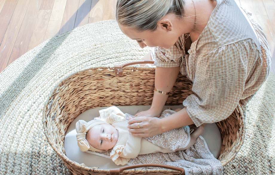 Amani Bebe Cotton Baby Wrap - Reed