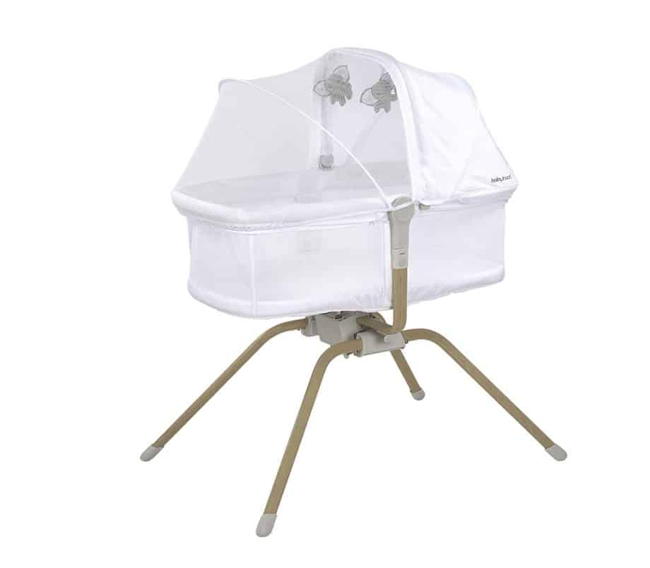 Rocking Travel Bassinet - White