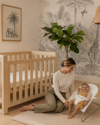 Safety Mesh Bouncer White