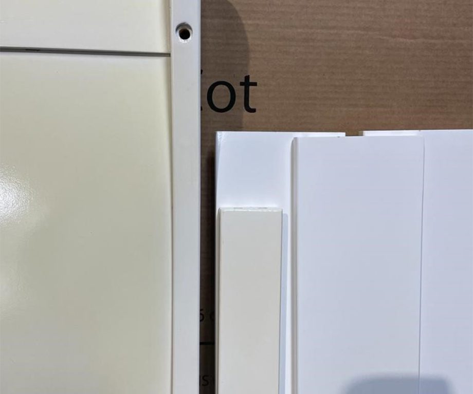 Sleigh Chest of Drawers and Change Table White - Factory Seconds