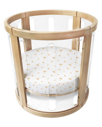 Amani Bebe Round Fitted Sheet - Dandelion