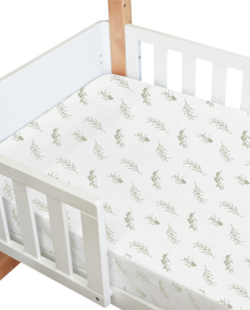 Amani Bebe Compact Fitted Sheet - Olive