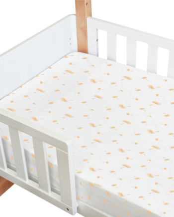 Amani Bebe Compact Fitted Sheet - Dandelion