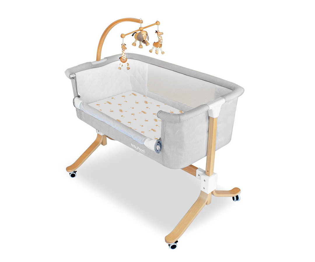 Amani Bebe Jersey Cotton Cradle Fitted Sheet Dandelion babyhood