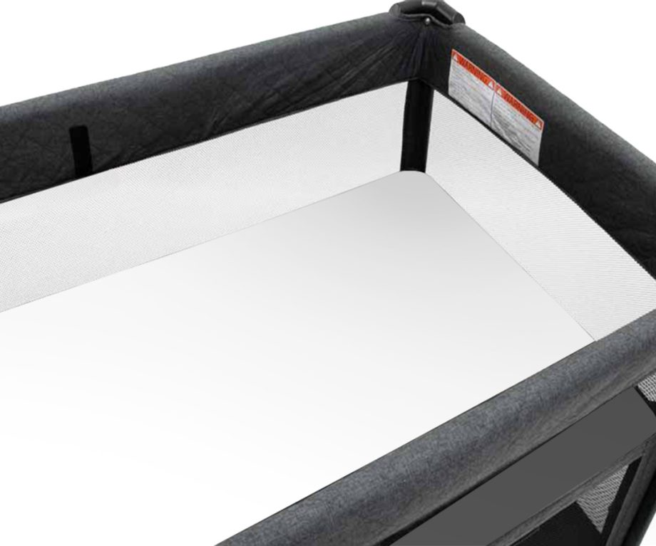 Amani Bebe Jersey Cotton Porta Cot Fitted Sheet - White