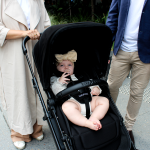 Doppio Plus Stroller Double Seat + Bassinet - Latte