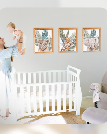 Georgia Sleigh Cot Bundle & Save - Diva Ice Grey - Bamboo Mattress