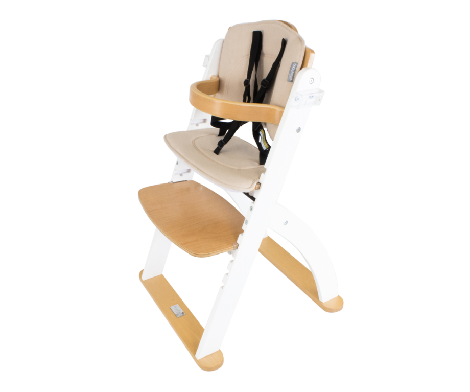 Kaylula Ava Forever High Chair White/Beech