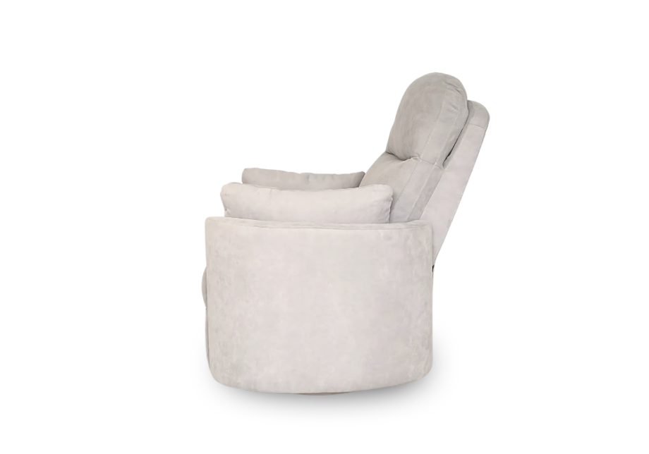 Firenza Electric Feeding and Recliner Glider Chair - Latte