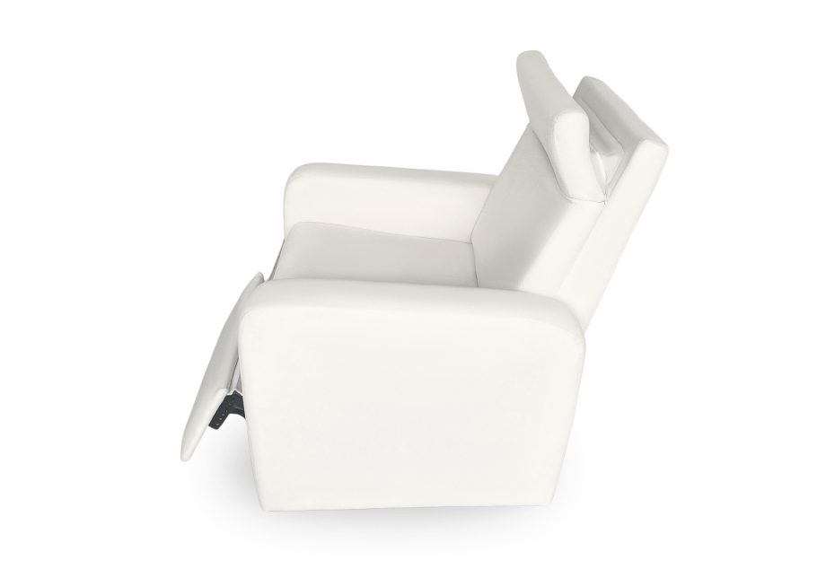 Roma Electric Feeding Glider Chair - Ivory