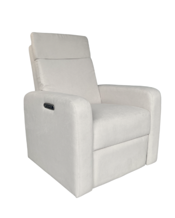 Roma Electric Feeding Glider Chair - Latte