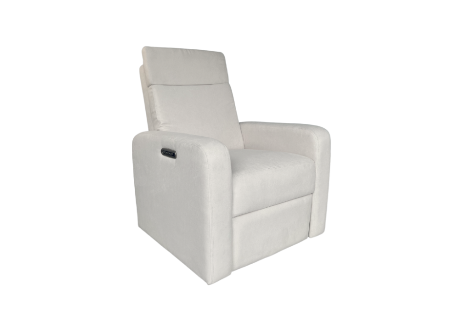 Roma Electric Feeding Glider Chair - Latte