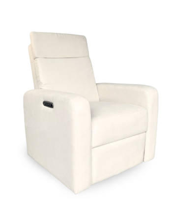 Roma Electric Feeding Glider Chair - Ivory