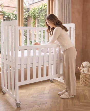The Ergonomic Cot - White