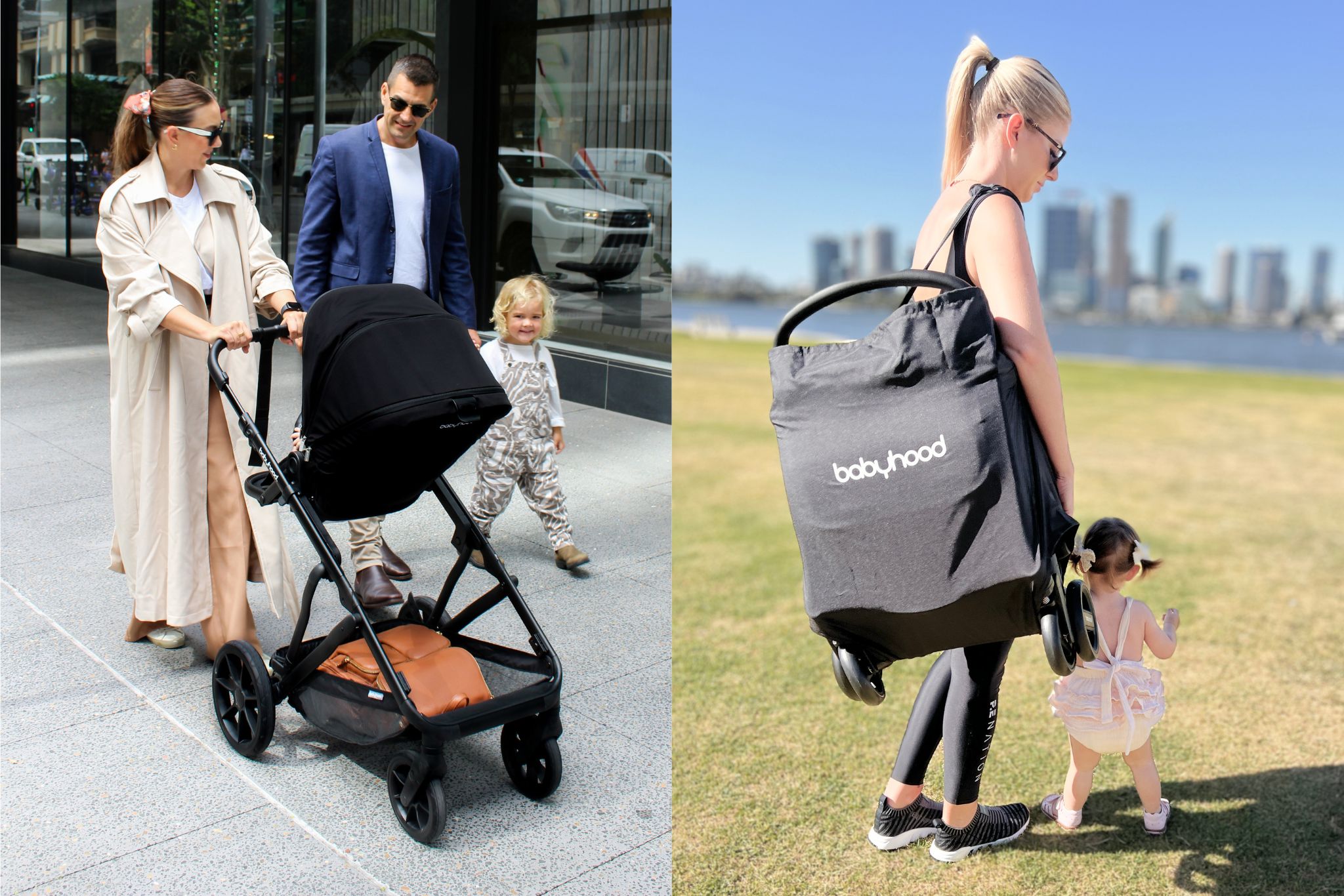 Air Compact Stroller and the Doppio Plus