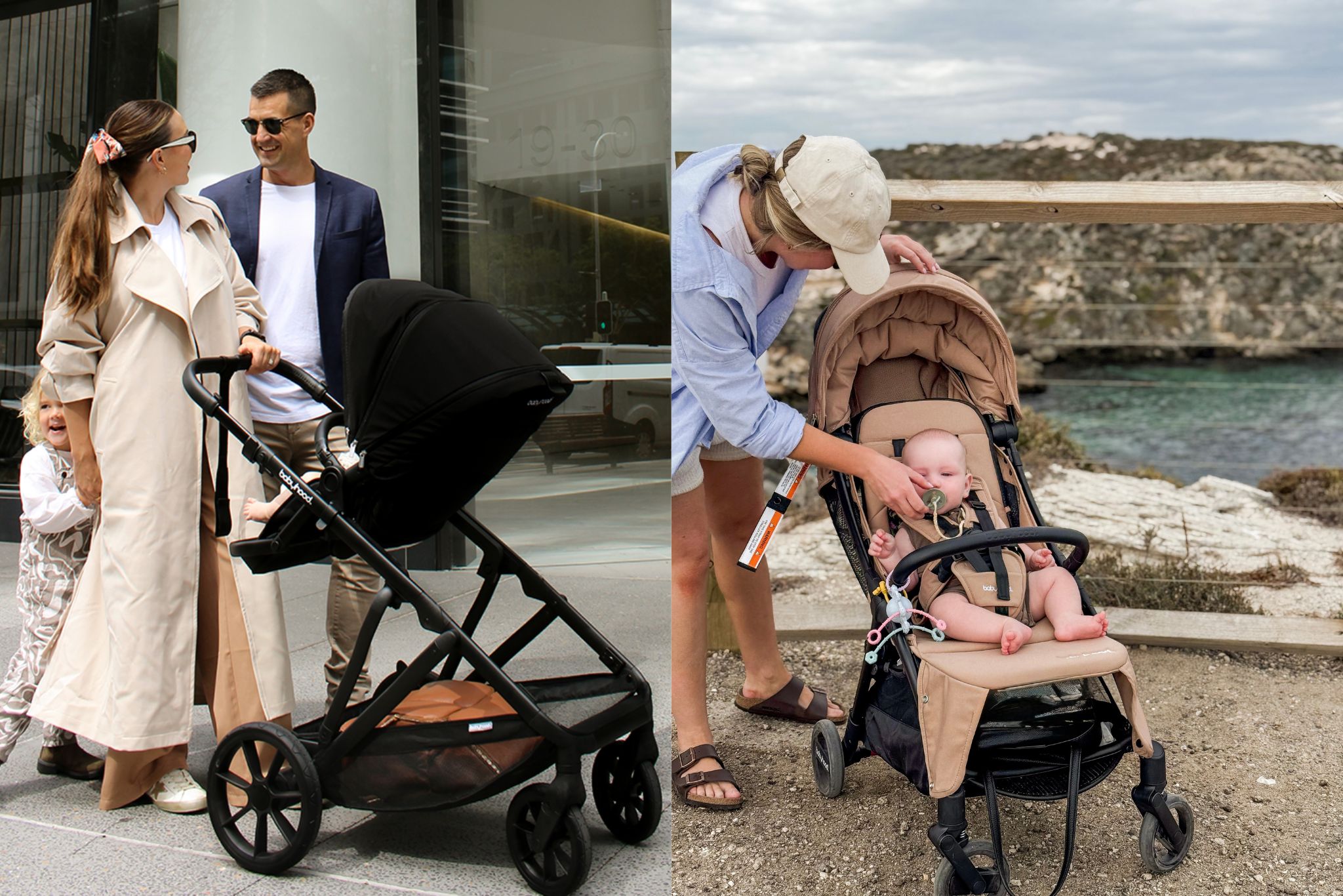 Air Compact Stroller and the Doppio Plus
