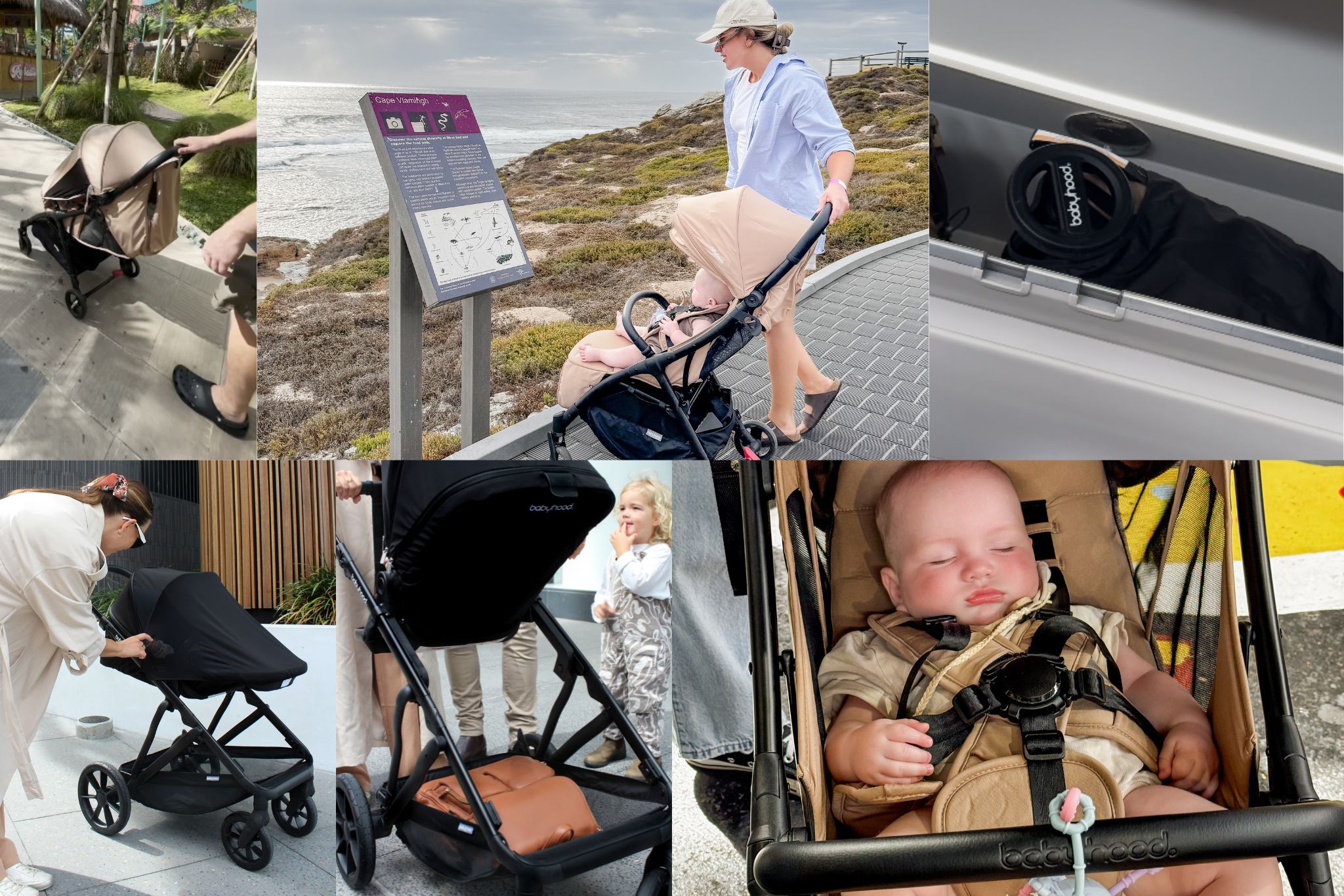 Air Compact Stroller and the Doppio Plus