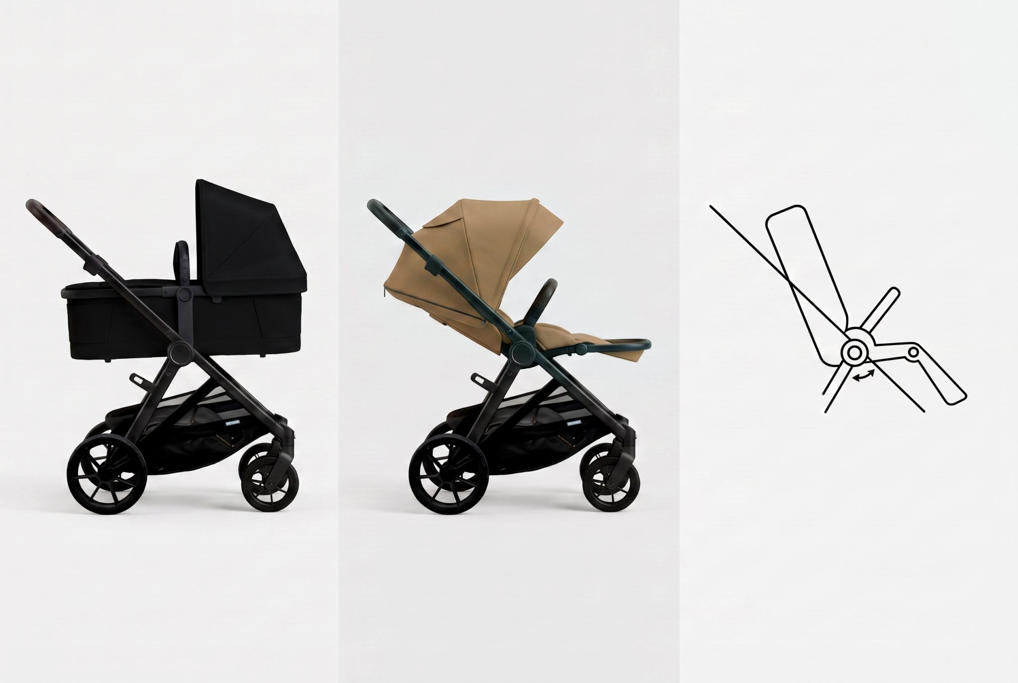 Bassinet vs Lie-Flat Recline Seat vs Tilt Seat